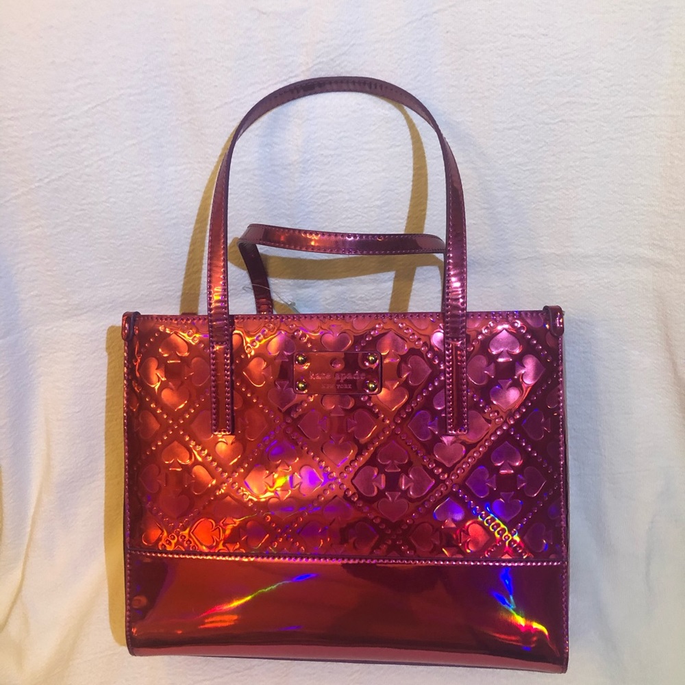 NWT hot pink Kate spade bag